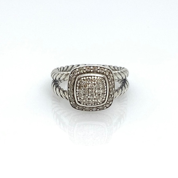 David Yurman Jewelry - David Yurman Petite Albion Ring with Diamonds 4.5